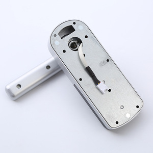 Wenxun Smart Door <b>Lock</b> A28-28 Silver Fingerprint Password <b>Lock</b> For Wooden Doors Apartments Hotels Rental Properties - Product Image 3