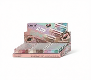 พาเลทอายแชโดว์ Saniye หลายเฉดสี เม็ดสีแน่น ชิมเมอร์ เมคอัพมิเนอรัลสำหรับดวงตา - Product Image 1