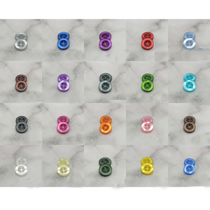 Nhà Sản Xuất Cổ Phiếu Tùy Chỉnh 4 Lỗ <span class=keywords><strong>Polyester</strong></span> Fancy Resin Nút Cho Áo Quần Áo May Mặc - Product Image 6