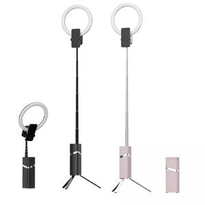 Anneau lumineux de 10 "avec support de trépied Portable avec sac de rangement support de téléphone pour vidéo maquillage réunion <span class=keywords><strong>Tik</strong></span> <span class=keywords><strong>Tok</strong></span> photographie - Product Image 5