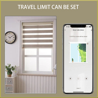 Motor para Cortinas Inteligentes Wifi Tuya, Motor de Persiana Enrollable para Ventanas, Sistema de Sombreado Automático, Control Remoto por Voz, Compatible con Alexa