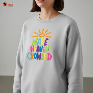 Neues Design: Maßgefertigte Großhandels-DTF-Heißtransfer-Aufnäher aus Chenille mit flauschigem Puff-Effekt für Kleidung und T-Shirts - Product Image 5