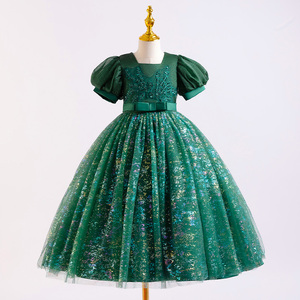 X-8857 Birthday Kids Clothes <strong>Girl</strong> Child <strong>Dress</strong> Frock Designs High Quality Elegant Princess <strong>Dresses</strong> <strong>for</strong> Kids - Product Image 5