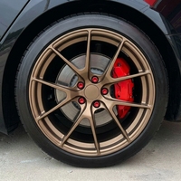 Jantes Monobloc Forgées VS-5RS Bronze de Performance Premium 19 20 Pouces, Jantes Personnalisées pour Porsche 911 992 Cayman GT4 BMW M5 Corvette
