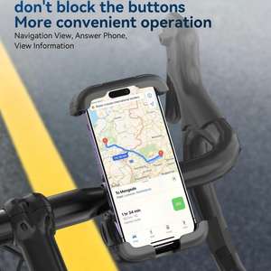 Быстроразъемный держатель для телефона для велосипеда LISEN 1S с 360 вращением на руль зажим для мобильного телефона держатель для велосипеда - Product Image 3