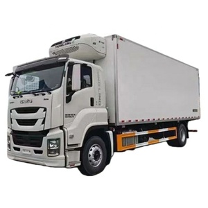 Camión Refrigerador de Bajo Precio en China, Camión Refrigerado 4x2 de 12 Toneladas para el Transporte de Alimentos Congelados - Product Image 1