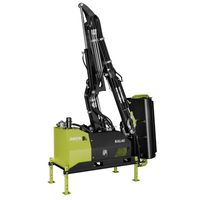 Desbrozadora de brazo articulado hidráulico versátil para tractor, compacta, ligera y económica