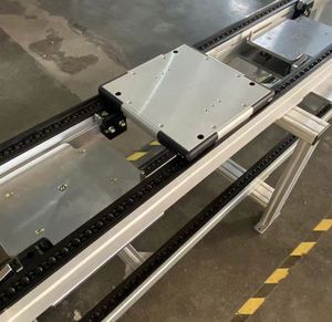 New High Quality Toshine Belt Tray Plate Top Chain Conveyor Belt Chains Pallet-Handling System Double Speed Adjustable Conveyor - Product Image 5