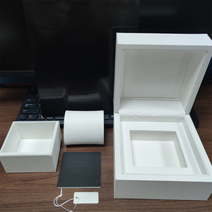 Factory Direct Sale Classic White PU <b>Watch</b> Box, Luxury Brand <b>Watch</b> <b>Case</b>, Unisex <b>Watch</b> Gift Box for Men and Women,<b>Watch</b> Boxes - Product Image 3