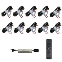 12x3W 12V Mini 28mm Dimbare Milano IP65 Spatwaterdicht Pour Tuinhuis En Woonkamer Ensemble complet de spots LED