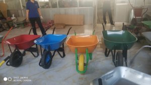 Chariot <span class=keywords><strong>de</strong></span> Jardin Multifonctionnel pour Extérieur, Chariot <span class=keywords><strong>de</strong></span> Plage et <span class=keywords><strong>de</strong></span> Pêche avec Plateau pour l'Escalade, le Jardinage et le Camping, Chariot à Roues en Métal Durable - Product Image 4