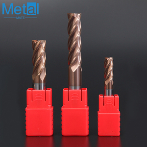 เครื่องกัดทังสเตนปลายสี่เหลี่ยม4ขลุ่ย D1-20MM เครื่องกัด <span class=keywords><strong>CNC</strong></span> พร้อมคาร์ไบด์แข็งเคลือบ HRC55 - Product Image 3