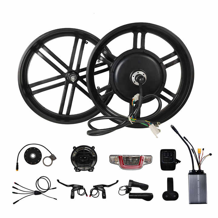 20 inch electric bicycle kit 20"x4" Fat Tire 48V Ebike Front Wheel Electric Bike Conversion Kit 1000W for Fat Tire Bike Motor Kit : Sports & Outdoors Convert your 20 inch original bike to ebike with leaf 20 inch 48V 52V 1000W front casted hub motor electric bike conversion kit. High Quality Customized Model 20