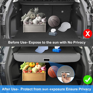 Kit intérieur <span class=keywords><strong>Mazda</strong></span> <span class=keywords><strong>CX</strong></span>-<span class=keywords><strong>30</strong></span> 2020-2024, nouveau pare-soleil de <span class=keywords><strong>coffre</strong></span> arrière rétractable, accessoire de sécurité, cache-bagages - Product Image 5