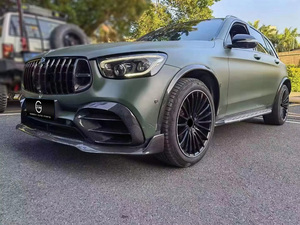<span class=keywords><strong>GLC</strong></span> <span class=keywords><strong>63</strong></span> Pièces automobiles pour Mercedes-BENZ True <span class=keywords><strong>GLC</strong></span> <span class=keywords><strong>63</strong></span> <span class=keywords><strong>AMG</strong></span> Upgrade Bra Bus Carbon Fiber Front Lip Diffuser Body Kits Car Grill - Product Image 3