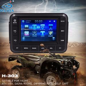 เครื่องเล่น MP5 หน้าจอสัมผัส 5 นิ้ว คุณภาพสูง สำหรับเรือยอชท์ ATV รุ่น H-303A + ลำโพงกันน้ำ 2 ตัว ขนาด 6.5 นิ้ว 120 วัตต์ รุ่น H-065 - Product Image 3