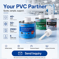 LESSO Haute Qualité Résistance à la Corrosion Sanitaire Plastique Tuyau Pvc Eau Solvant Ciment 100 500ml