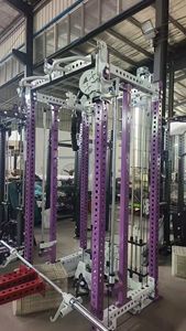 Attrezzatura Fitness Multifunzione Professionale in Acciaio per Uso Commerciale: Macchina per la Forza, Tornado Arms, Cable Crossover, Smith - Product Image 5