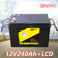 Baterai LiFePO4 12V 90Ah/100Ah untuk RV, Golf Cart, Penggunaan Off-Road/Off-Grid, 10000 Siklus, Tingkat Pengosongan 1C