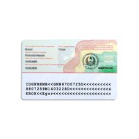 Kartu Nama Holografik PVC Berkualitas Tinggi yang Dapat Disesuaikan RFID NFC Komunikasi CR 80 Frekuensi 13.56MHz