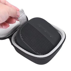Estuche rígido de transporte con logotipo personalizado Compatible con <span class=keywords><strong>Bose</strong></span> <span class=keywords><strong>SoundLink</strong></span> Micro Speaker Storage Bag Organizador de cables - Product Image 3