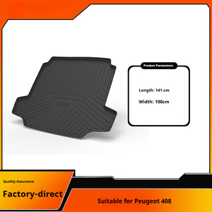 Vente chaude en gros Fabrication Tapis de <span class=keywords><strong>coffre</strong></span> de voiture en TPE pour Dongfeng <span class=keywords><strong>Peugeot</strong></span> <span class=keywords><strong>301</strong></span> 408 508 508L Imperméable Tous temps Doublure de <span class=keywords><strong>coffre</strong></span> - Product Image 2