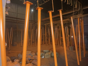 Échafaudages télescopiques en acier réglables pour travaux lourds en extérieur, supports de coffrage, soutien de dalle en béton, galvanisation à chaud - Product Image 6