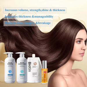 Shampooing <span class=keywords><strong>et</strong></span> après-shampooing biologiques à la biotine, vegan, pour la repousse des <span class=keywords><strong>cheveux</strong></span>, à base de plantes, épaississant, anti-chute, pour <span class=keywords><strong>cheveux</strong></span> <span class=keywords><strong>fins</strong></span>, marque privée - Product Image 6