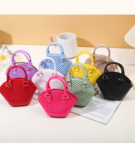Nouveau <span class=keywords><strong>Sac</strong></span> à Main Mini Chaîne 2025 Couleur Unie Bonbon Perle <span class=keywords><strong>Sac</strong></span> Bandoulière Mignon Été PVC Sacs <span class=keywords><strong>de</strong></span> Créateur Première <span class=keywords><strong>Classe</strong></span> - Product Image 1