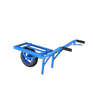 निर्माण कृषि उपकरण भारी शुल्क इस्पात निर्माण व्हील बैरो पेशेवर वर्ग धातु हैंडल स्टील व्हीलबैरो - Product Image 2