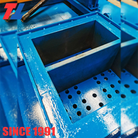 Machine automatique de fabrication de blocs en plastique recyclé, pilotée par PLC et moteur, pour le pavage routier et les dalles de sol recyclées