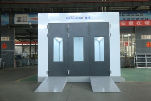 <span class=keywords><strong>Cabina</strong></span> de pintura en polvo Riello de 7m con quemador diésel y horno de recubrimiento para repintado de carrocerías de automóviles - Product Image 4