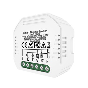 WiFi Smart Dimmer <b>Switch</b> 2.4Ghz 1 Channel Tuya App Voice Control For Home <b>Lighting</b> - Product Image 3