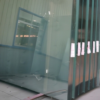 Porte de séparation en verre moderne pour salle de bain et hôtel, verre traité