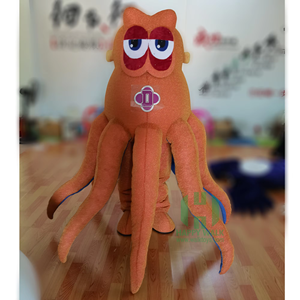 Directo de fábrica personalizado Unisex XL adulto <span class=keywords><strong>pulpo</strong></span> mascota <span class=keywords><strong>disfraz</strong></span> hecho de felpa Polyfoam EVA Fiesta <span class=keywords><strong>infantil</strong></span> Festival uso festivo - Product Image 3