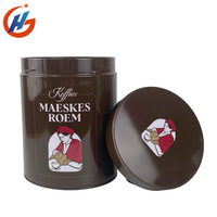 Boîtes de conserve alimentaires vertes mates de qualité supérieure, boîte de conserve pour thé matcha, boîte en fer blanc écologique, 1000 g, boîtes à café avec logo, boîtes à café torréfié