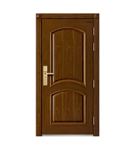 Turkish Style Main Safely Fireproof Door Honeycomb Paper Steel Wood Armored Doors For House