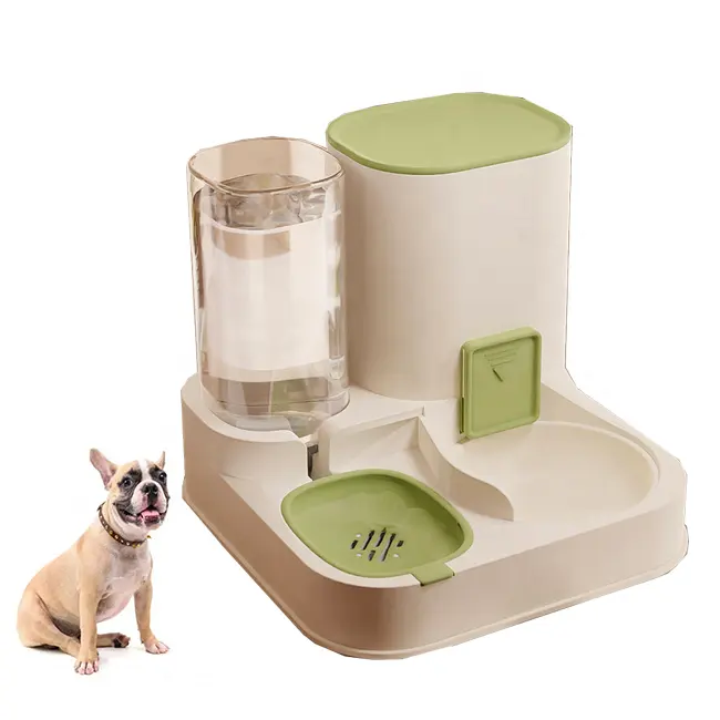 Bán buôn 2 trong 1 Tự động thức ăn vật nuôi feeders Dog Water Dispenser