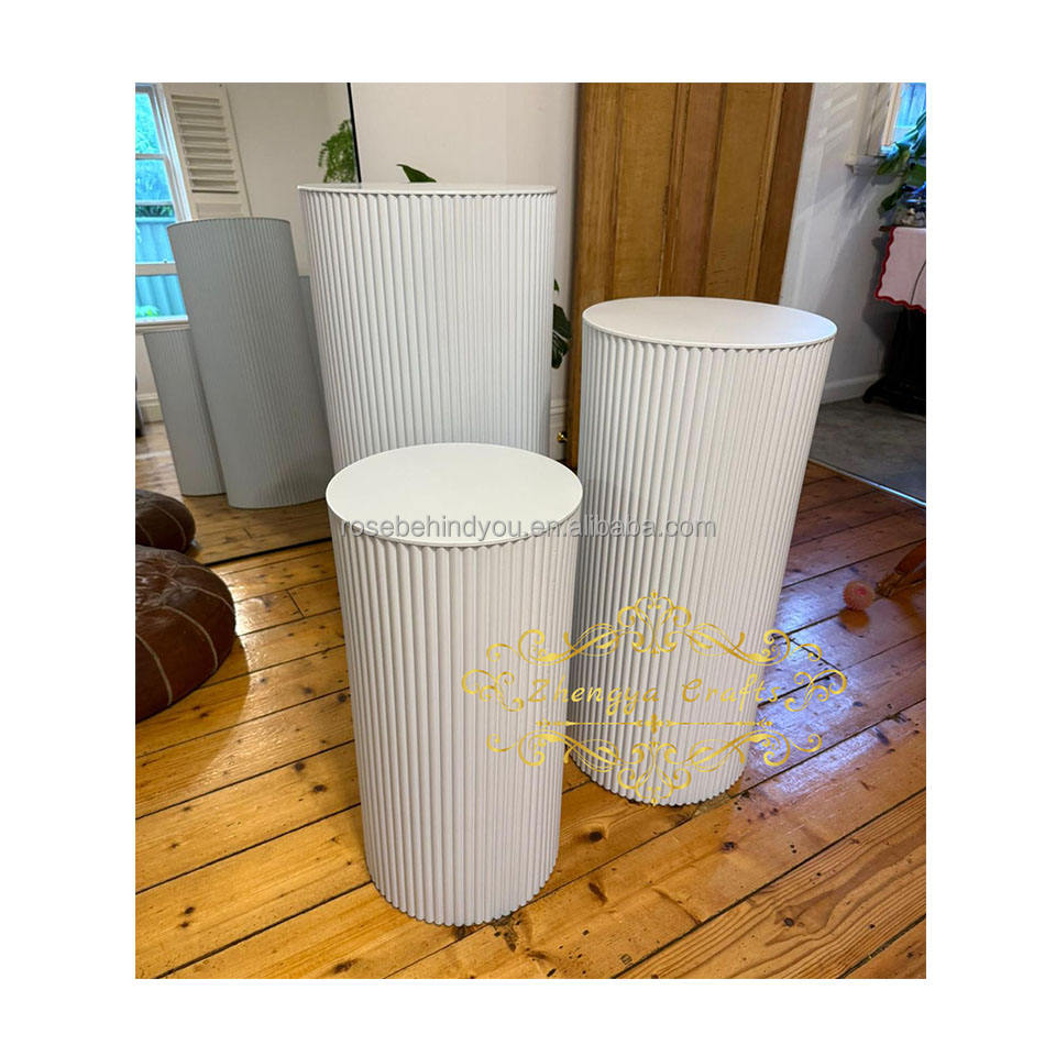 Best Selling Stylish Cylinder Cake Stands Perfect for Wedding Decor