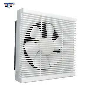 6 8 10 12 inch Energy saving Good Quality High Efficiency Square Wall Mount Exhaust Fan with Grill