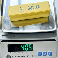 YIWUPOWER 13.5cm PU Wet Soft Butter Stick Milk Bar Slow Rising Squishy Strawberry Butter Block Fidget Stress Relief Squeeze Toy