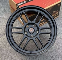 YL roues de voiture de tourisme 15-18 "4*100/114.3 5*114.3/120/100/112 roues de course en alliage d'aluminium
