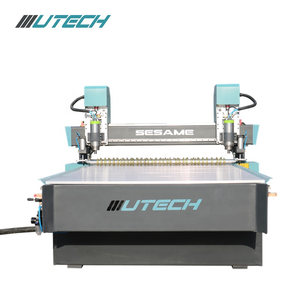 UTECH mesin Router Cnc 1325 kepala ganda ukir kayu pemotongan Pvc akrilik kustom dengan harga 2 poros - Product Image 6
