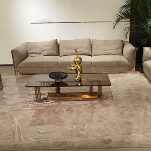 Furniture Company Metal <strong>Table</strong> Leg Corner <strong>Coffee</strong> Console <strong>Table</strong> Decoration Live Room Modern End <strong>Glass</strong> <strong>Coffee</strong> <strong>Table</strong> Living Room Set - Product Image 6