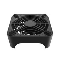Mini ventilateur silencieux à roulement à billes, alimenté par USB 5V DC, radiateur en plastique pour décodeur, routeur et boîtier d'ordinateur