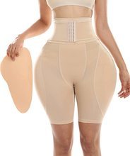Pantalones Moldeadores de Cintura Alta <span class=keywords><strong>con</strong></span> Botones Laterales y Control de Abdomen, Tallas Grandes, <span class=keywords><strong>con</strong></span> <span class=keywords><strong>Relleno</strong></span> en Cadera, de Poliéster, para Mujer - ¡Venta Caliente! - Product Image 6