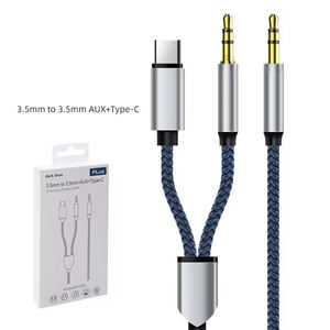 อะแดปเตอร์<span class=keywords><strong>เสียง</strong></span> USB C เป็น 3.5 มม. แบบ 2 in 1 รุ่นใหม่ ปี 2026 ชนิด Type C เป็นช่องเสียบหูฟัง <span class=keywords><strong>Aux</strong></span> พร้อม Dongle HiFi DAC <span class=keywords><strong>สาย</strong></span>อะแดปเตอร์ <span class=keywords><strong>Aux</strong></span> แบบไนลอน - Product Image 4