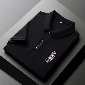 Polo con bordado de tendencia para hombre, ropa de calle de lujo de verano, camiseta informal de moda, ropa de diseñador de manga corta para hombre - Product Image 4