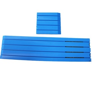 Placa Guía de UHMWPE de 40 mm, Piezas de Guía Lineal de Plástico Azul para Uso Industrial - Product Image 1