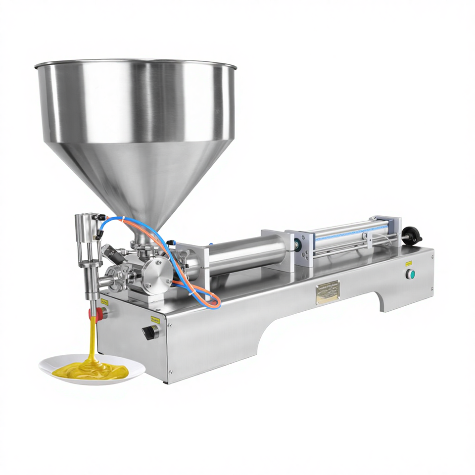 Automatic Pneumatic Quantitative Paste Filling Machine for Honey Oyster ...